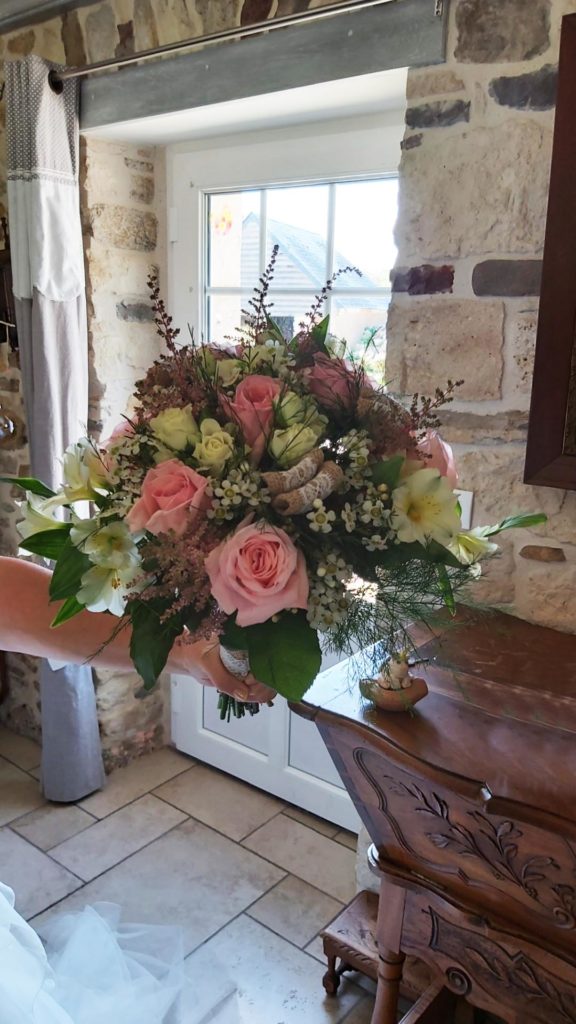 Bouquet de mariée Cotentin